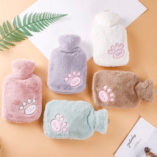 Cute Hot Water Bottles With Soft Cover Portable Winter Warm Water Bottle Hand Warmer (1)