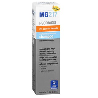 MG217 Psoriasis Medicated Coal Tar Shampoo (8fl oz)