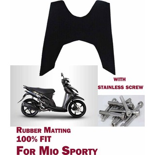 【Ready Stock】▬Mio Sporty Rubber Matting 2003-2017 old version sporty