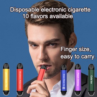 Vape Puff Plus Disposable Electronic Cigarettes Bottom glow （400 Puffs）Many flavors Small and conve