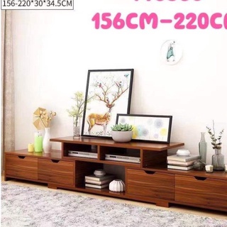 TV Cabinet Furniture Modern Minimalist Retractable Living Room
