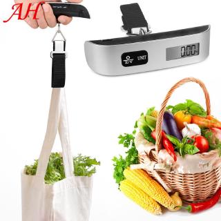 Ready Stock 50kg LCD Hand-Held Weight Scale Luggage Scale Digital Weight Scale Hanging Home Travel