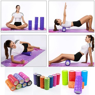 Ready Stock Yoga Pilates Massage Column Fitness Gym Exercise Sports EVA Foam Roller (8)