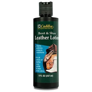 Cadillac Boot And Shoe Leather Conditioner And Cleaner Lotion, 8 oz.