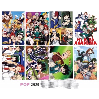 A3Poster 8in1 pack MY HERO ACADEMIA2929