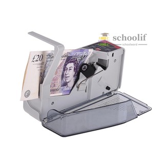 ♕S＊W＊ Portable Mini Handy Money Counter Worldwide Bill Cash Banknote Note Currency Counting Machine