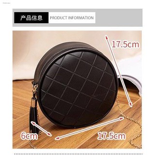 Crossbody & Shoulder Bags(■◊Mumu Circle Korean Cute Tassel Sling Bag #2065 (2)