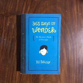Preloved book - 365 days of wonder