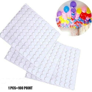 Balloon Glue Dots 100 points Double Sided Glue Adhesive DIY wedding birthday party needs