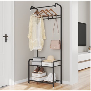 Modern simple bedroom cloth rack multifunctional simple coat rack (3)