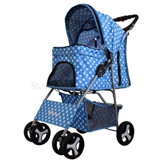 Pet stroller doogo dog stroller folding lightweight out portable pet car small and medium cat and do