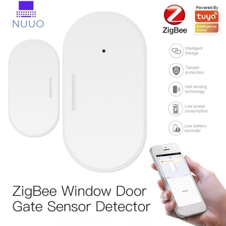 Tuya ZigBee Smart Window Door Gate Sensor Detector Smart Life Tuya App Smart Home Security Alarm Sys