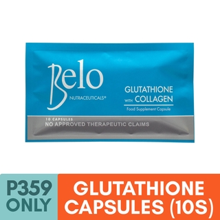 Belo Nutraceuticals Glutathione + Collagen 10s