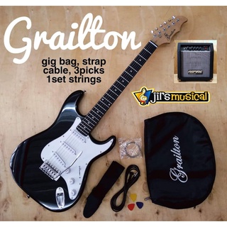 Grailton Stratocaster Electric Guitar Package (1)