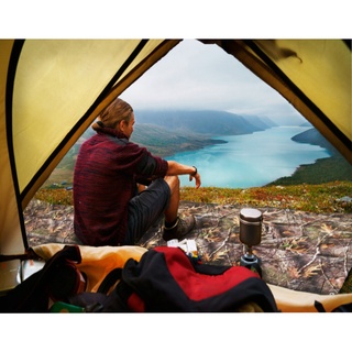 Camping Rain Fly Tent Tarp Waterproof Portable Camping Tent Tarp Shelter Basha Sunshade Heavy duuty