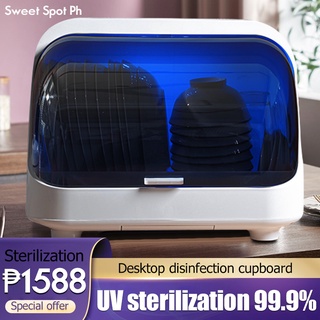 Disinfection cabinet desktop household small bowl chopsticks dryer tableware UV bottle sterilizer