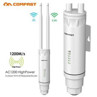【Ready Stock】❐▬❧Original Comfast CF-EW74 High Power 1200Mbps 2.4Ghz & 5Ghz Outdoor Access Point WiFi
