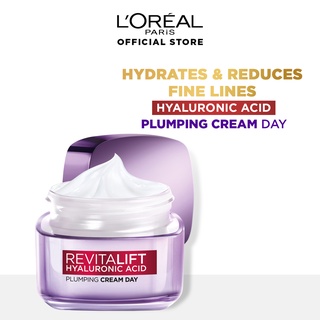 NEW L'Oreal Paris Hyaluronic Acid Anti Aging Plumping Day Cream - Face Cream/ Moisturizer