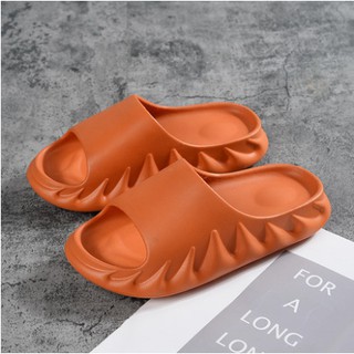 [AMHL] Thick Bottom Solid Home Couple Non-Slip Indoor Comfortable Slippers for WOMEN