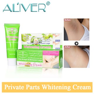 Body Underarm Whitening Cream Armpit Leg Knee Private Parts Brightening Melanin Remover Black Skin