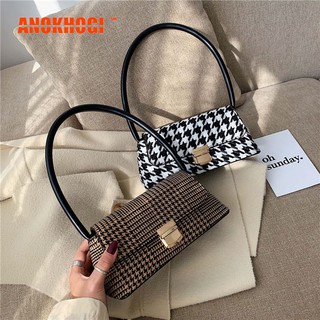 New Arrival Women Casual Handbag Long bag Quality Plush Surface Fashion Baguette Shoulder bag B575