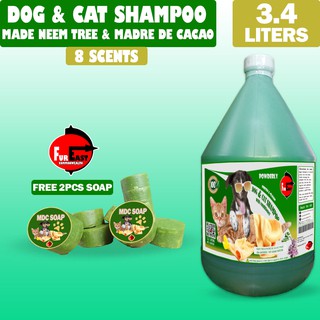 Dog & Cat Shampoo Made Neem tree & Madre de cacao