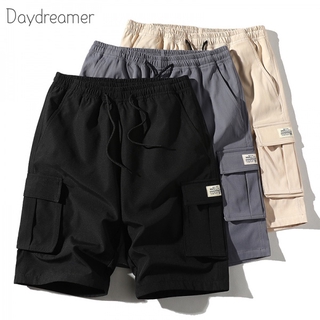 M-5XL Plus Size Ready Stock Cargo Shorts 4 Pockets Loose Cargo shorts for men COD Bermuda Shorts