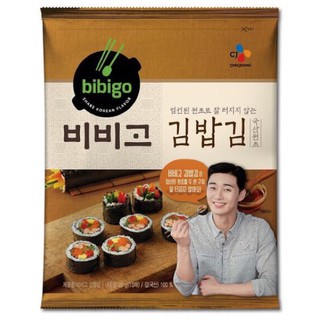 Bibigo Roasted Korean Seaweeds Sheets PARK SEO JOON 10 SHEETS
