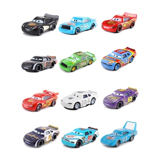 Disney Pixar Cars 2 3 Lightning McQueen Mater Jackson Storm Ramirez 1:55 Diecast Vehicle Black No.95 Cars Kid Toys