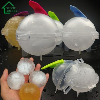 Plastic Whisky Cocktail Drinking Wine Tray Ice Ball Mold Sphere Ice Maker Molds