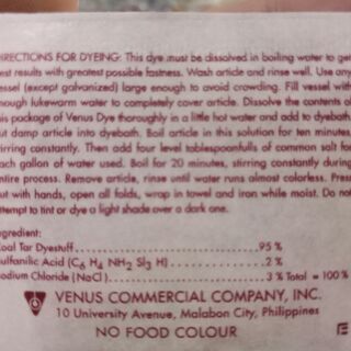 Fabric dye (Dyobos) sold per (3's/pack) (2)