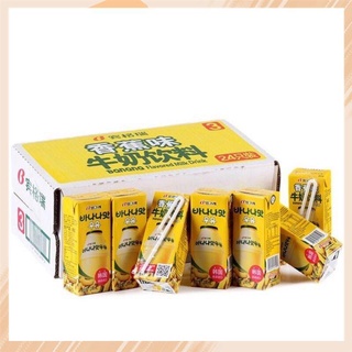 【Available】Binggrae Seoul flavored milk drink box 24pcs 200ml