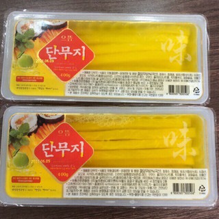Korean Pickled Yellow Radish for Kimbap (Strips) 400g