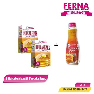 Ferna Bakery Premix Hotcake 200g ( Bundle x 2 with Maple Syrup )