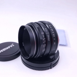 NEWYI 25mm F/1.8 Manual Focus Prime Lens for Panasonic Olympus Micro M4/3 Camera Hot