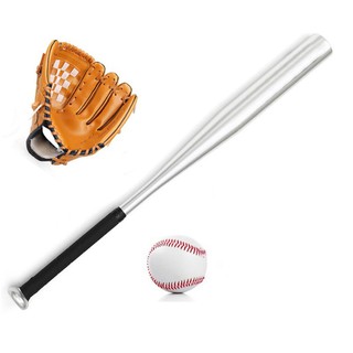 Oak Aluminum Children's Baseball Set Baseball Rod + Gloves + Baseball Good Gift Three Pieces for Kid (8)