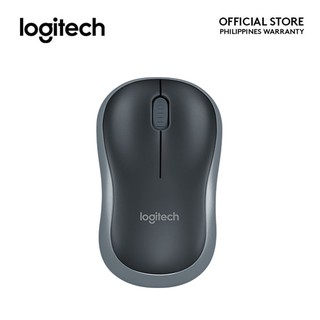 Logitech M185 Wireless Mouse,2.4GHz with USB Mini Receiver,1000 DPI Optical Tracking, Ambidextrous