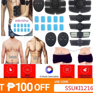 Electric Abdominal Muscle Stimulator ABS Trainer Fitness