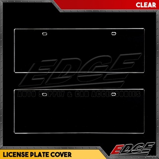 (Engraved) NISMO NISSAN MOTORSPORTS Clear License Plate Cover 2pcs/set // universal acrylic flexi gl (3)