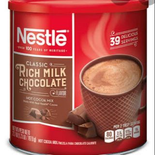 Nestle Rich milk chocolate hot cocoa 787.8g.