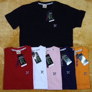 Minimalist embroidered logo Unisex Tshirts - Available Via COD (1)