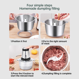 Kaisa Villa meat grinder electric food processor food grinder multi function blender Meat grinder (7)