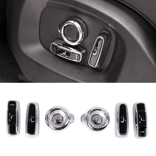 Car Seat Side Adjustment Button Cover Trim Parts for Land Rover Discovery 5 Range Rover Sport Evoque -Vogue