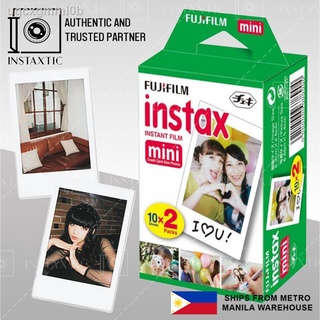 ㍿Fujifilm Instax Plain TWINPACK MINI film (20 sheets)