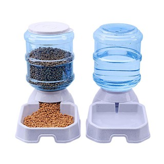 3.8L Pet Automatic Feeder Dog Cat Drinking Bowl For Dog Water Drinking Cat Feeding Large Capacity