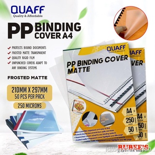 Art Supplies○℗QUAFF PP Binding Cover Matte A4 size