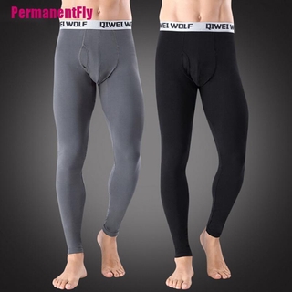 PermanentFly++Mens Underwear Bottom Long Johns Weather Proof Pants Leggings Cotton