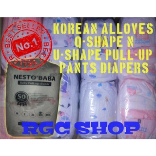 KOREAN DIAPER PULL UP PANTS (50pcs.)M,L,XL,XXL,XXXL,4XL