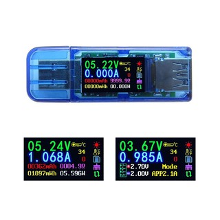 【Flash Deal】 RUIDENG AT34 USB3.0 IPS HD Color Screen USB Tester Voltage Current Capacity (2)