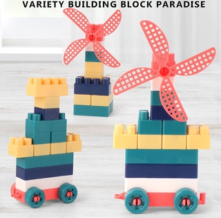 100 Pcs Early Educational Large Building Blocks Bricks Toys For Kids Decor Toddler